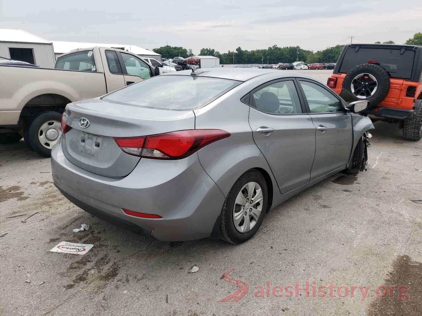 KMHDH4AE3GU543711 2016 HYUNDAI ELANTRA