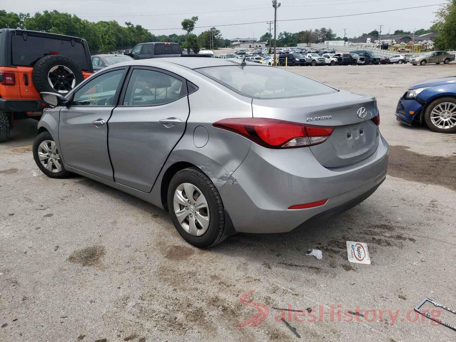 KMHDH4AE3GU543711 2016 HYUNDAI ELANTRA