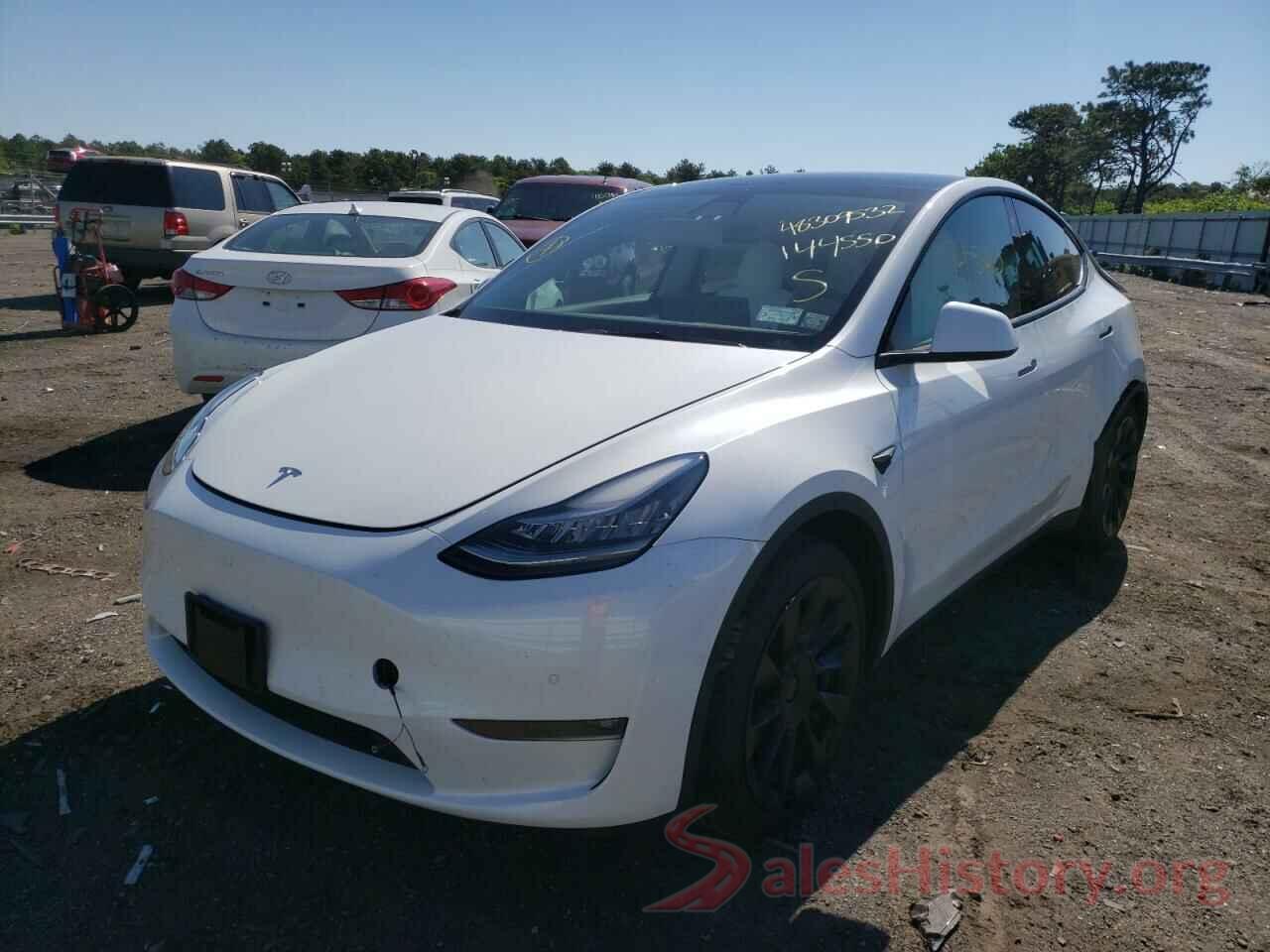 5YJYGDEE5MF144550 2021 TESLA MODEL Y