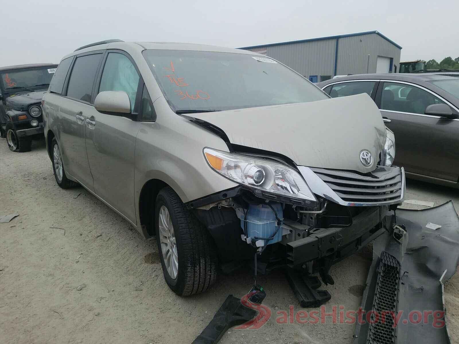 5TDYZ3DC5HS858118 2017 TOYOTA SIENNA