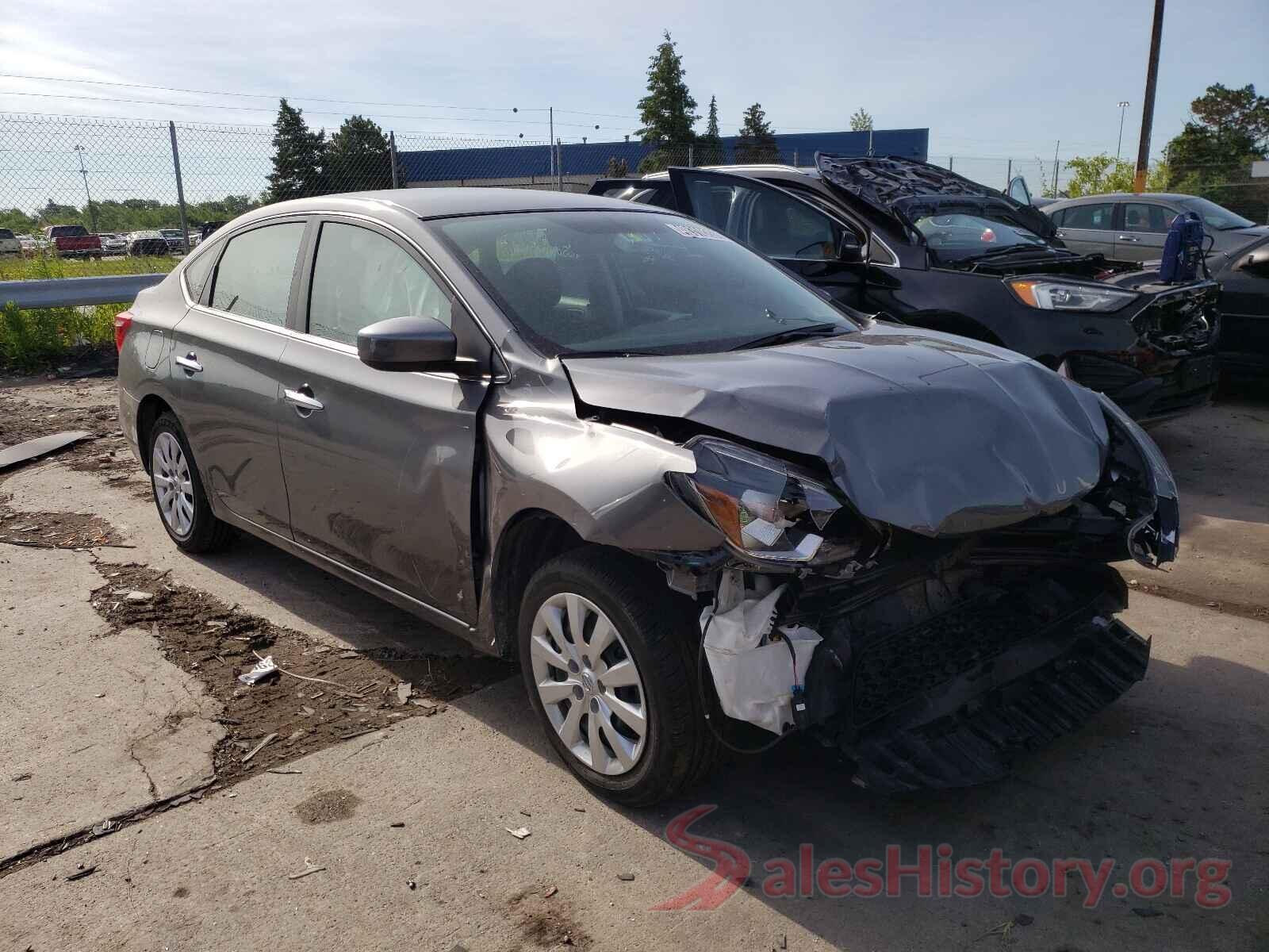 3N1AB7AP0KY360156 2019 NISSAN SENTRA