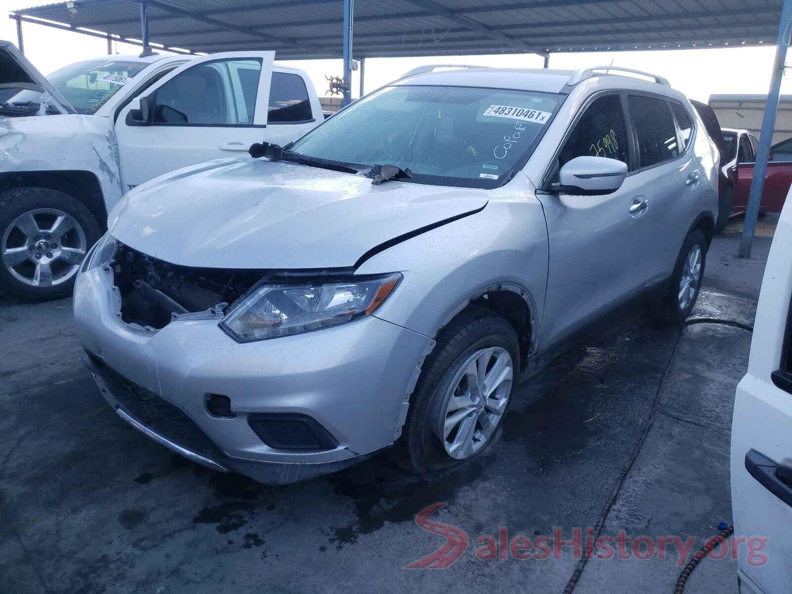 KNMAT2MT1GP717861 2016 NISSAN ROGUE