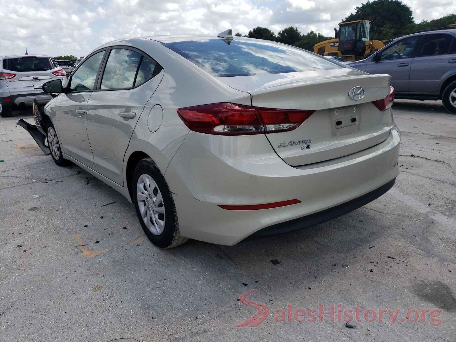 5NPD74LF1HH126175 2017 HYUNDAI ELANTRA