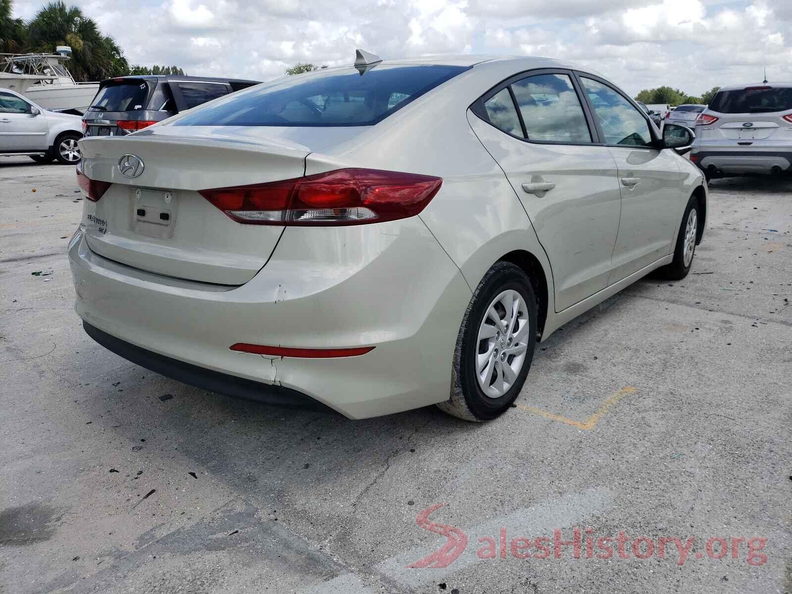 5NPD74LF1HH126175 2017 HYUNDAI ELANTRA