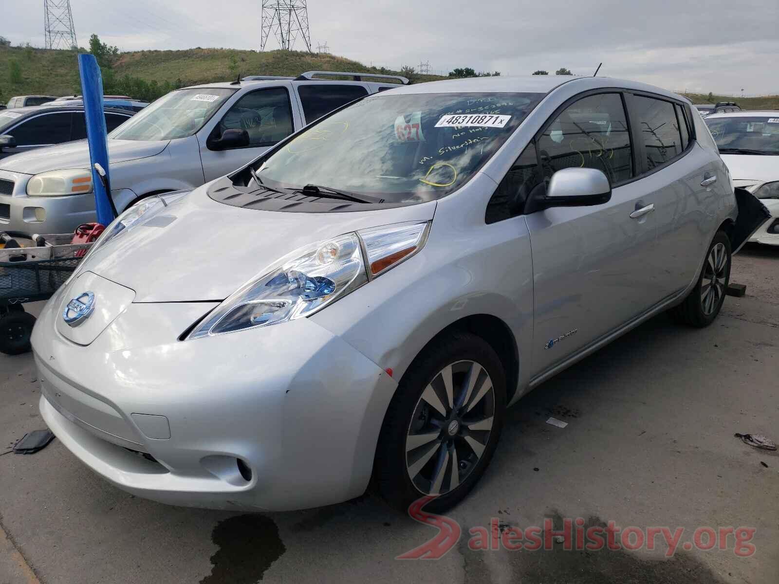 1N4AZ0CP7FC330993 2015 NISSAN LEAF