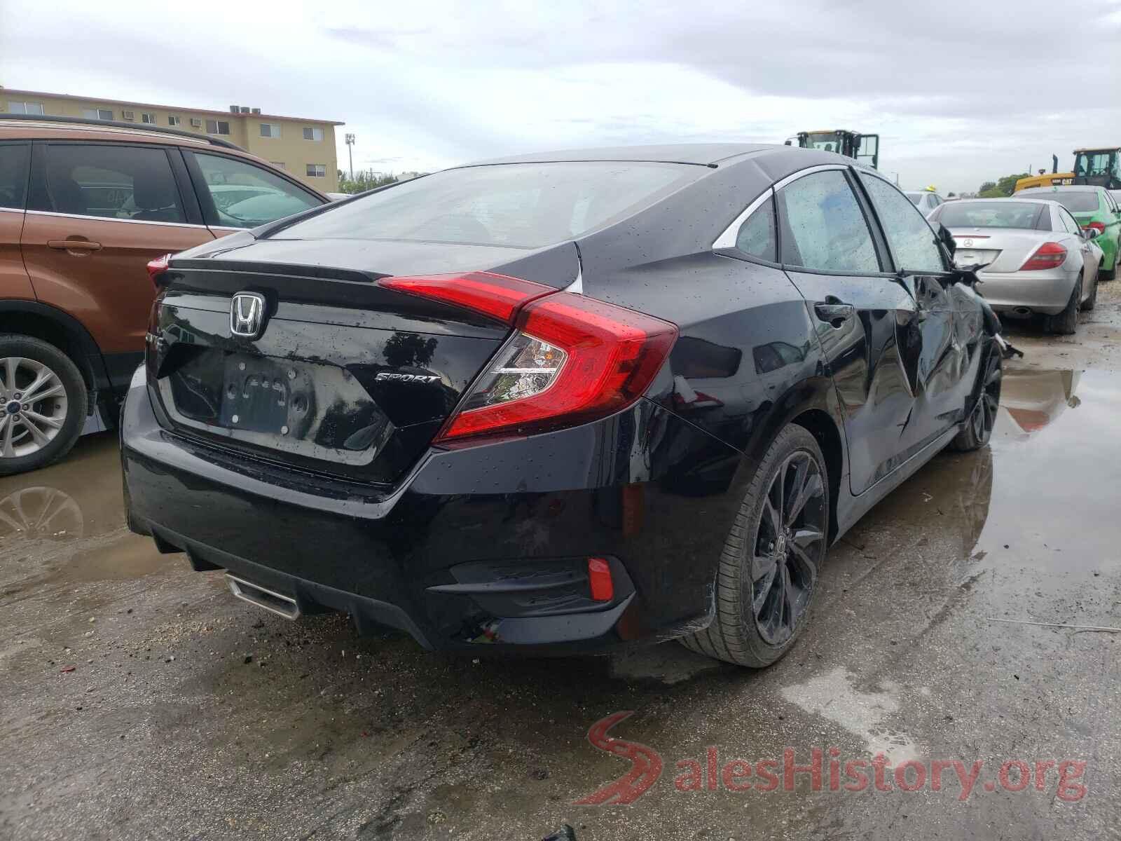 19XFC2F8XLE014039 2020 HONDA CIVIC