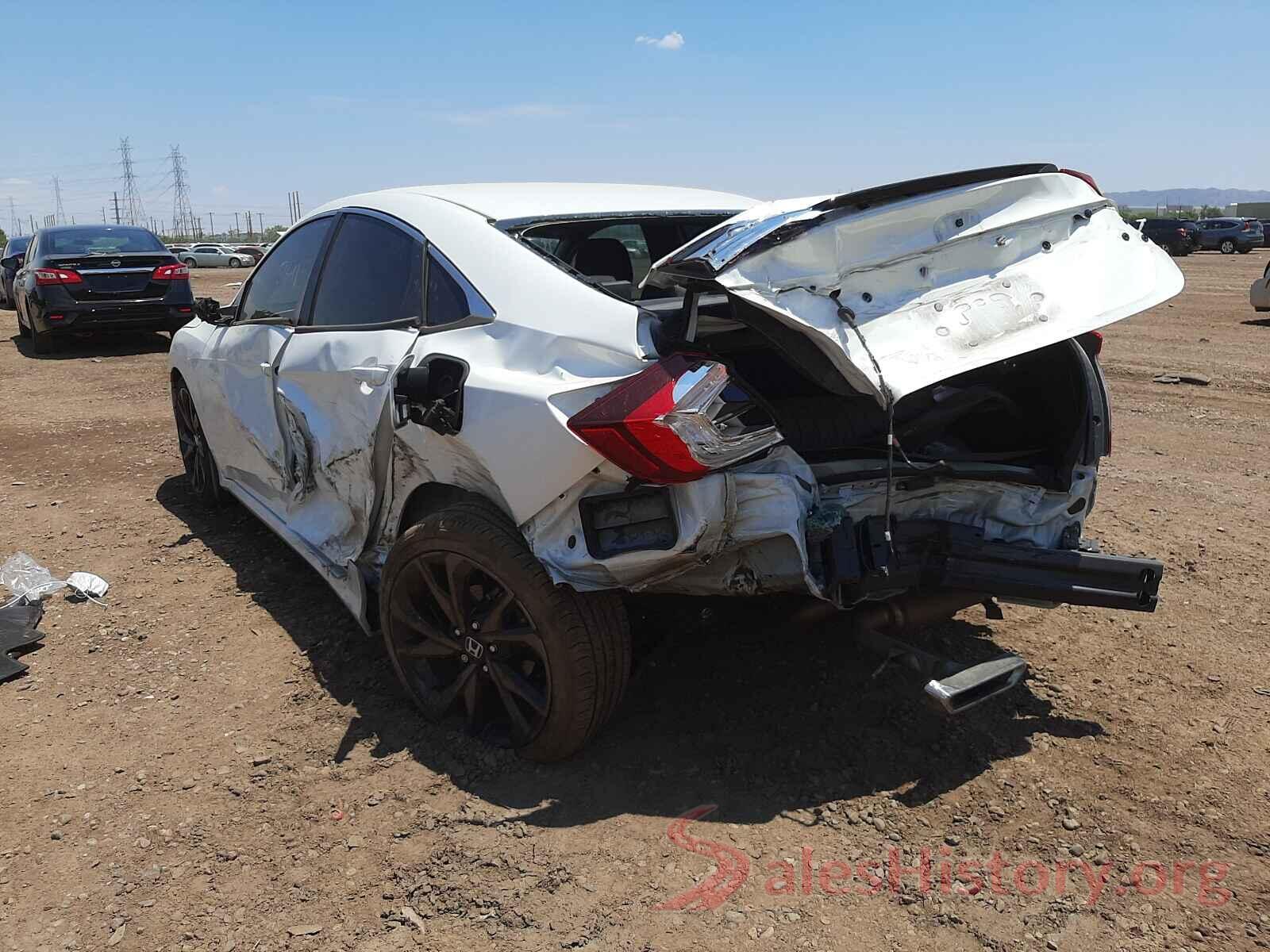 2HGFC2F82KH503698 2019 HONDA CIVIC