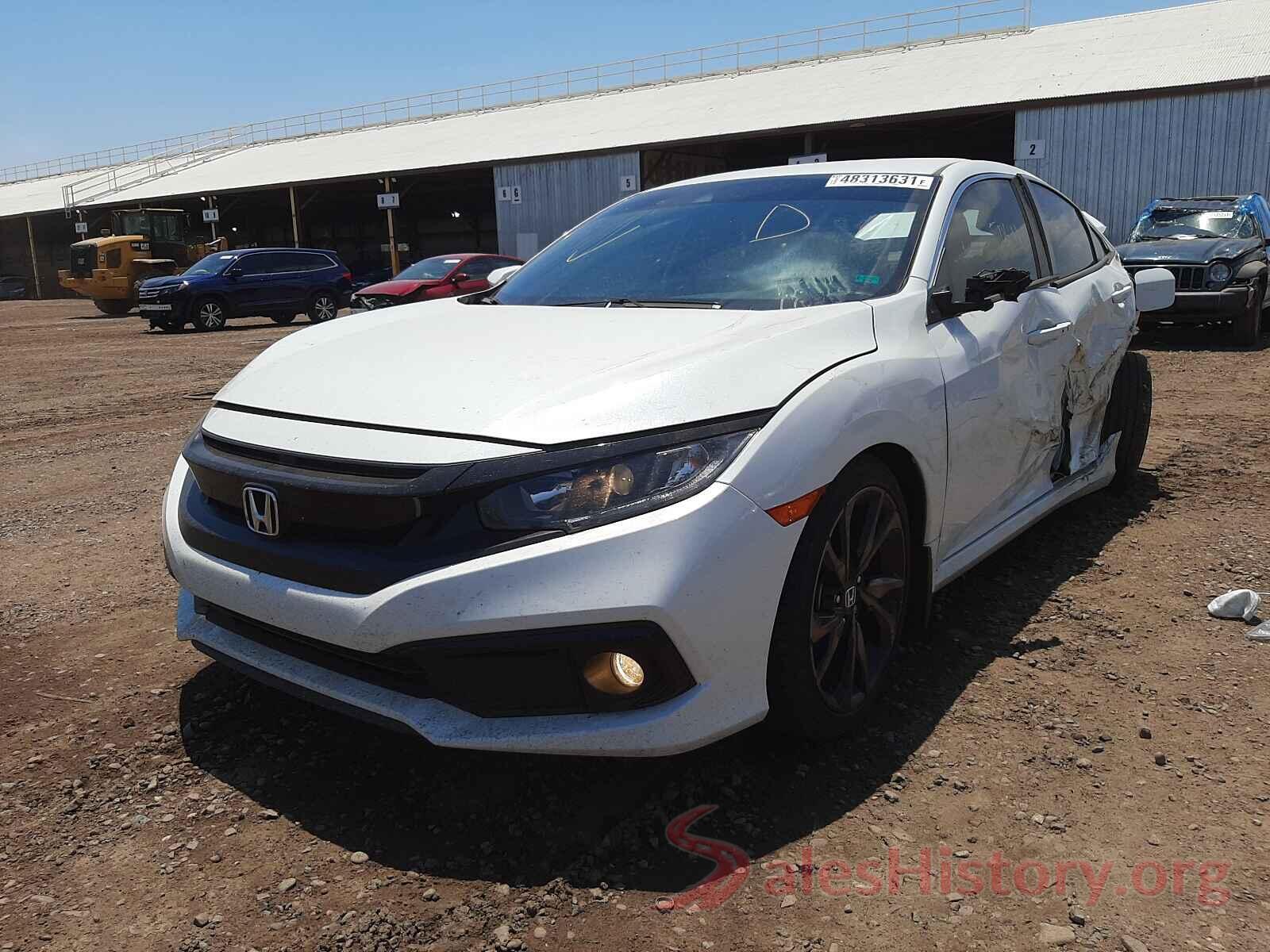 2HGFC2F82KH503698 2019 HONDA CIVIC