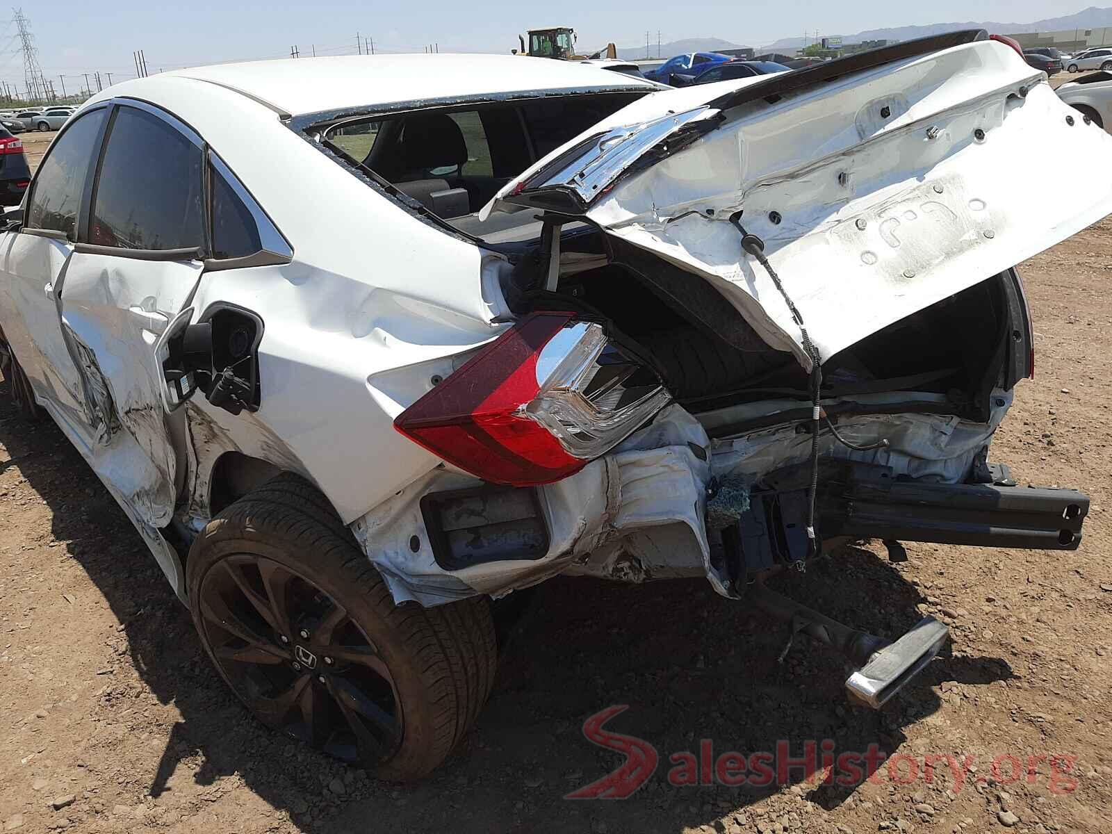 2HGFC2F82KH503698 2019 HONDA CIVIC