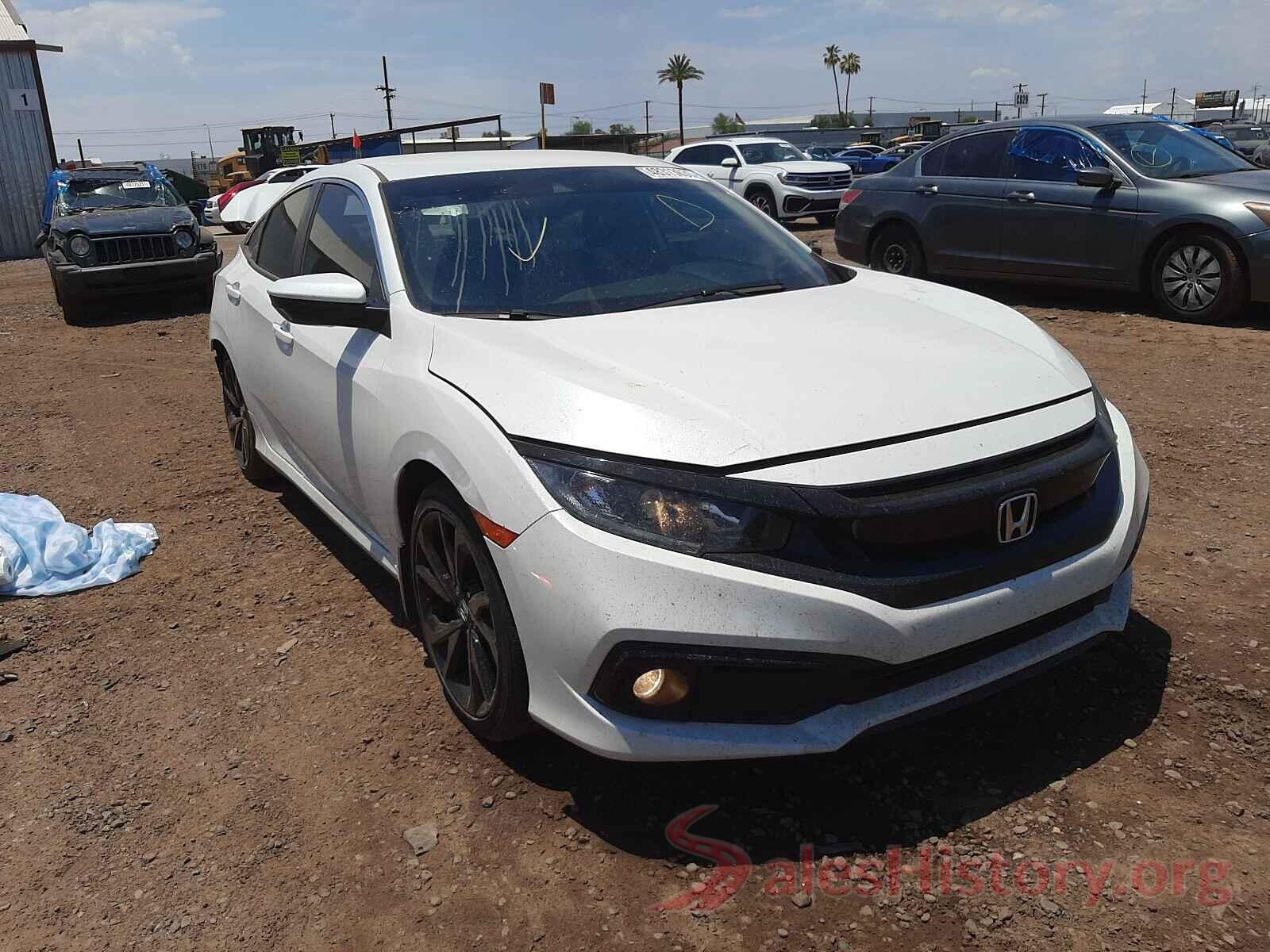 2HGFC2F82KH503698 2019 HONDA CIVIC