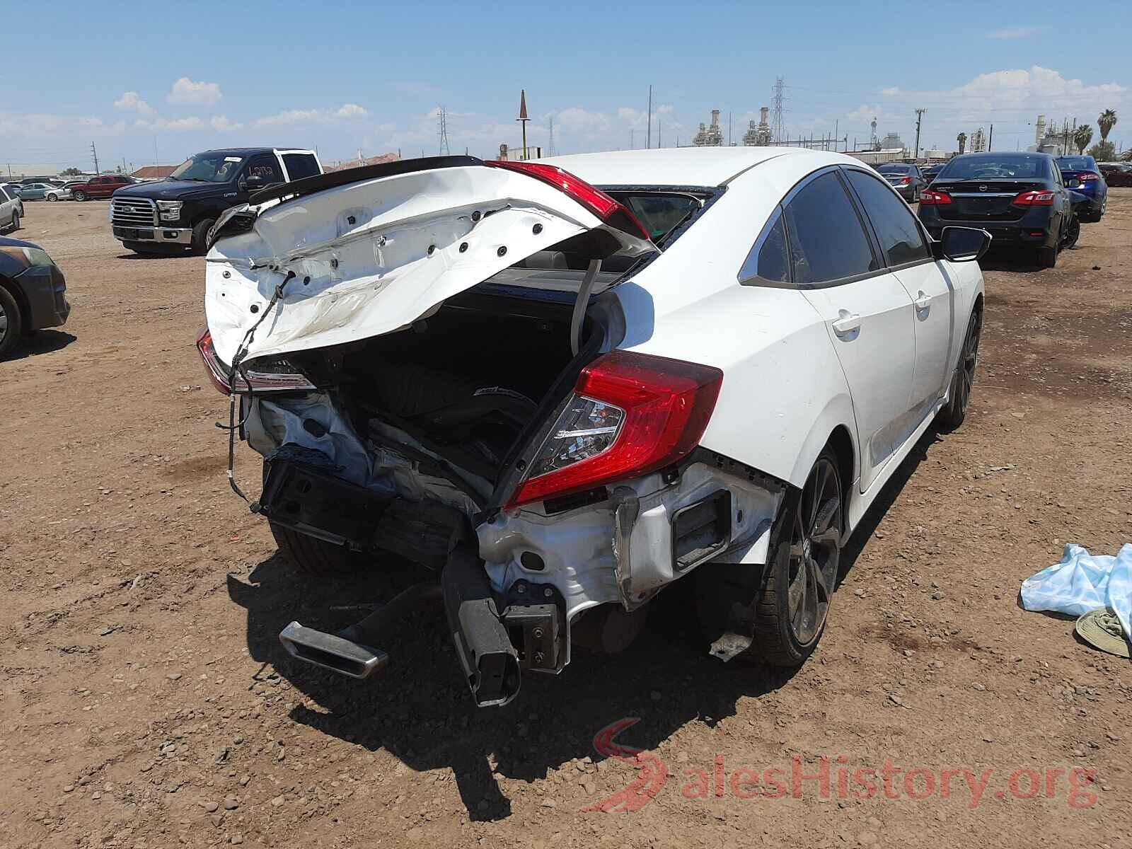 2HGFC2F82KH503698 2019 HONDA CIVIC