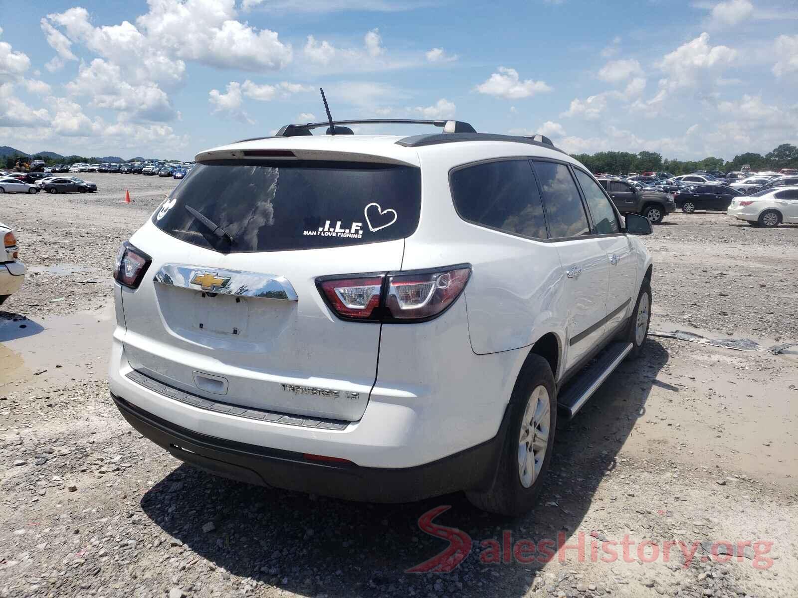 1GNKRFED1GJ203116 2016 CHEVROLET TRAVERSE