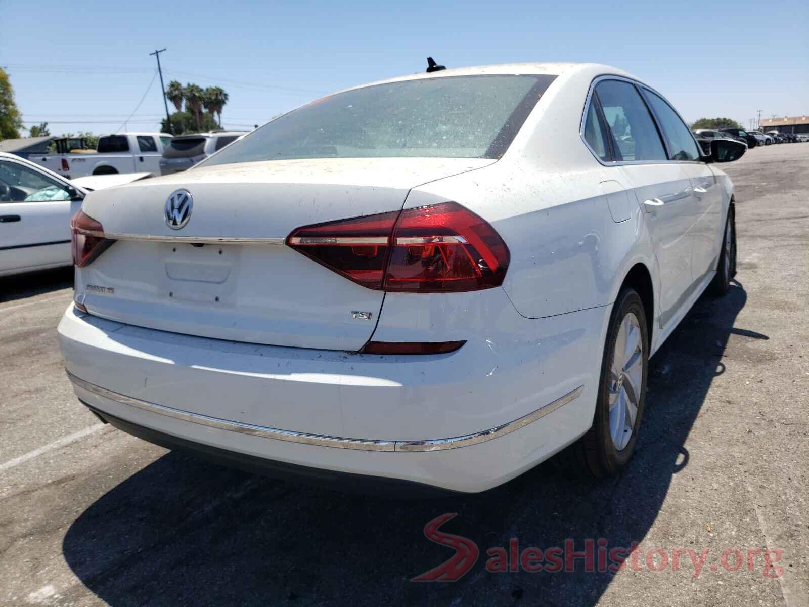 1VWBA7A35JC001858 2018 VOLKSWAGEN PASSAT