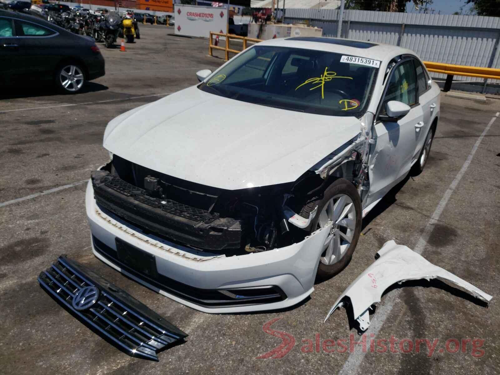 1VWBA7A35JC001858 2018 VOLKSWAGEN PASSAT