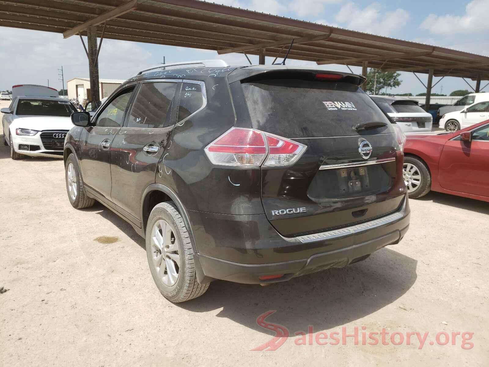 KNMAT2MT5GP666686 2016 NISSAN ROGUE