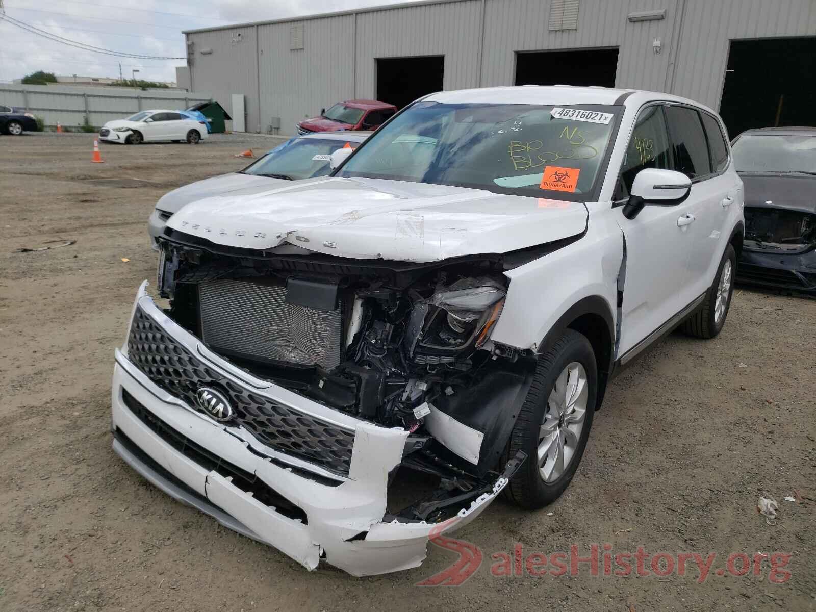 5XYP24HC4MG162969 2021 KIA TELLURIDE