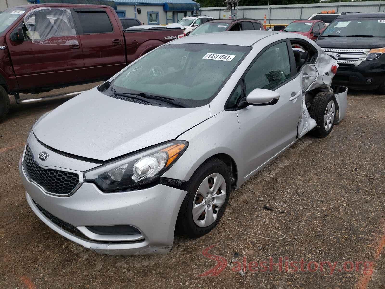 KNAFK4A60G5540683 2016 KIA FORTE