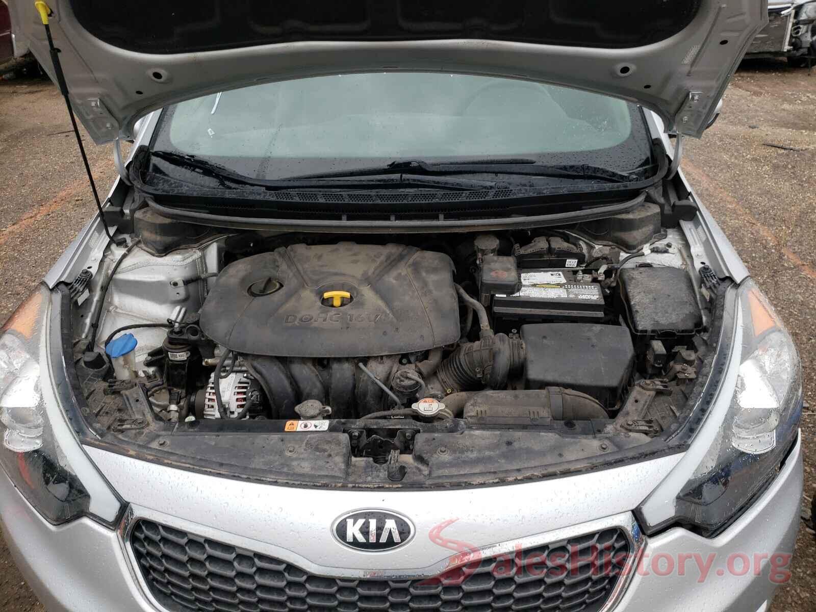 KNAFK4A60G5540683 2016 KIA FORTE