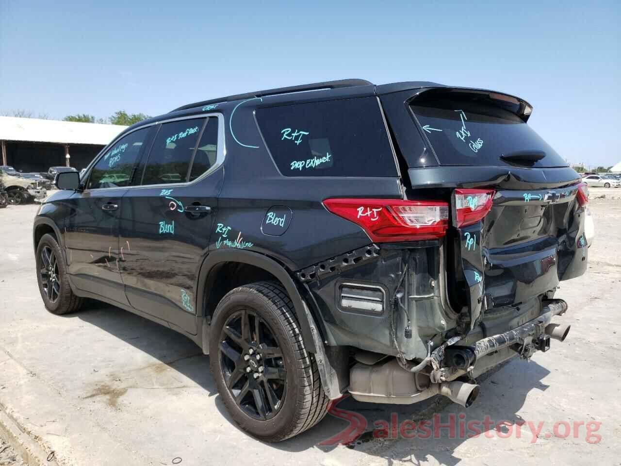 1GNERGKW3LJ318173 2020 CHEVROLET TRAVERSE