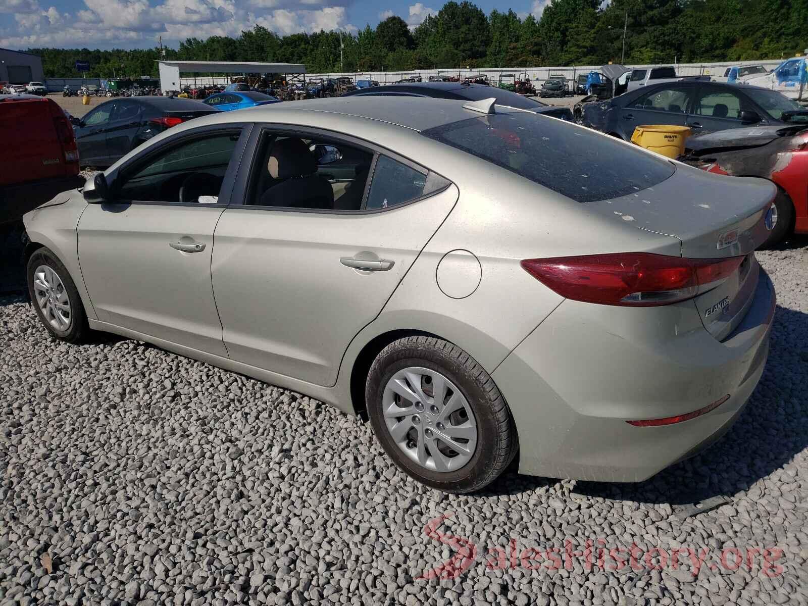 5NPD74LF7HH141263 2017 HYUNDAI ELANTRA