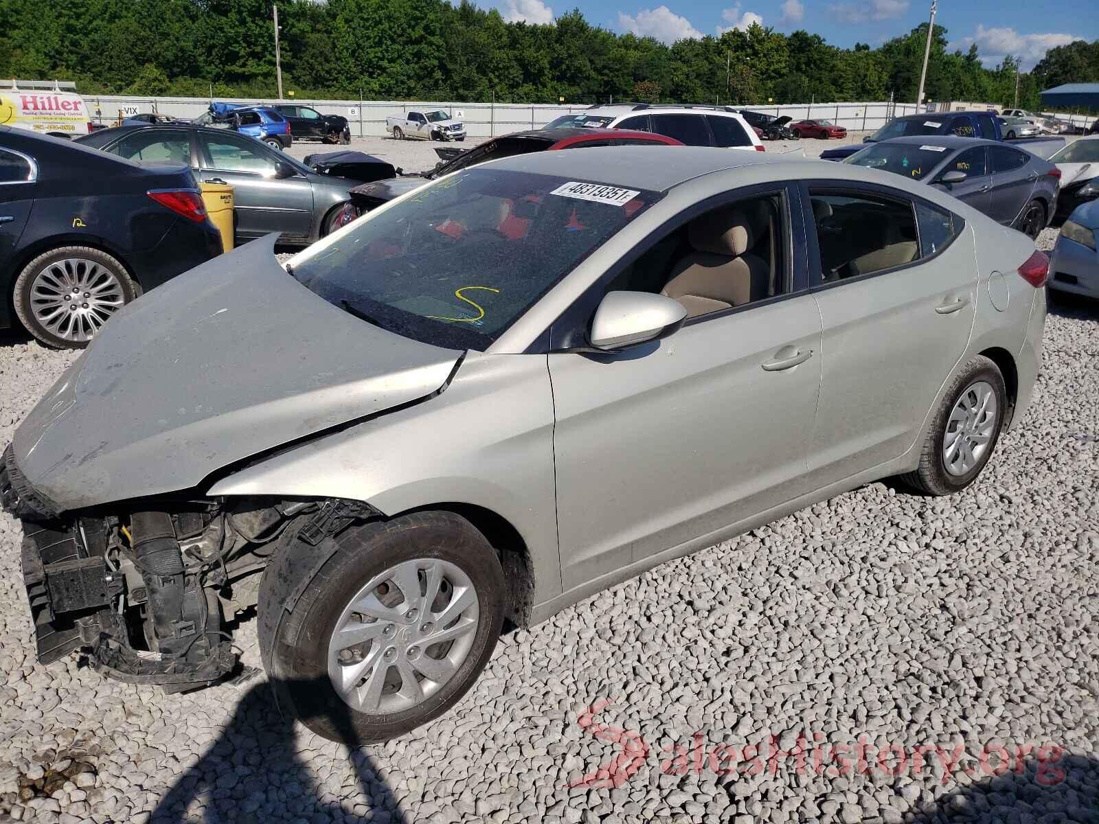 5NPD74LF7HH141263 2017 HYUNDAI ELANTRA