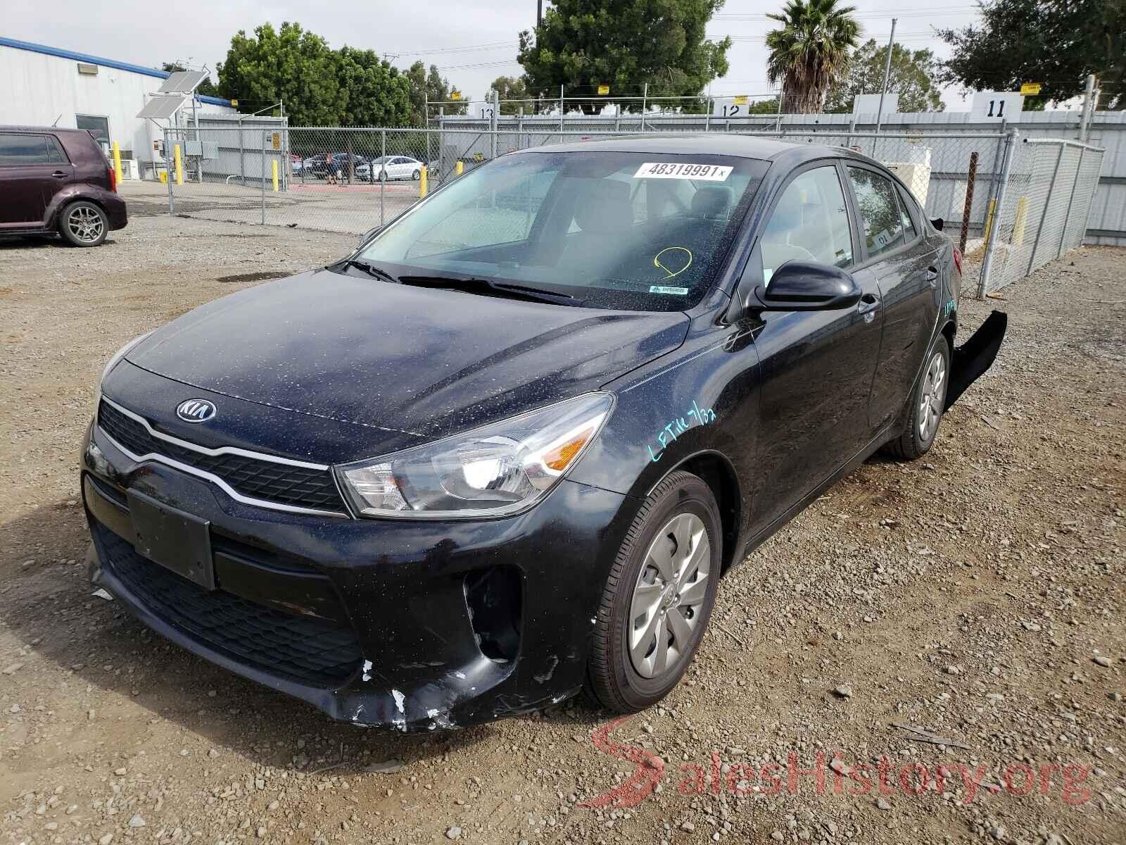 3KPA24ABXJE047471 2018 KIA RIO