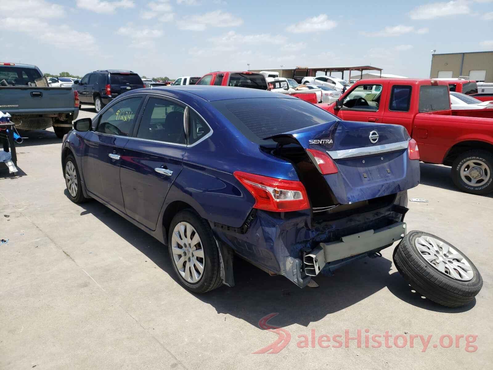 3N1AB7AP0GY286535 2016 NISSAN SENTRA