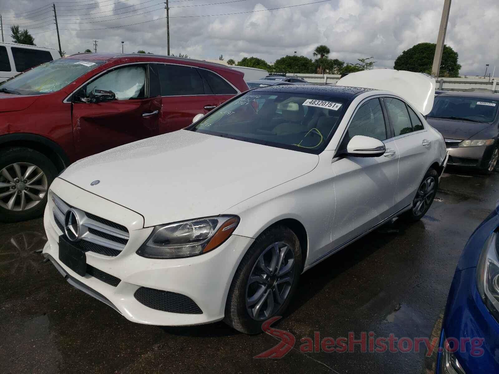 55SWF4KBXHU213709 2017 MERCEDES-BENZ C-CLASS