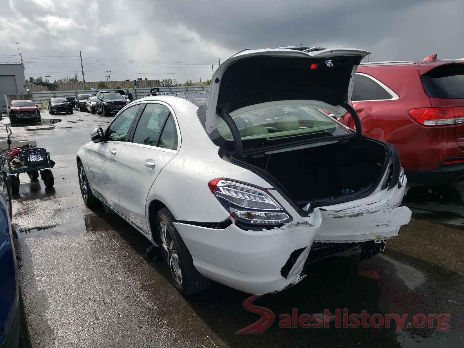 55SWF4KBXHU213709 2017 MERCEDES-BENZ C-CLASS