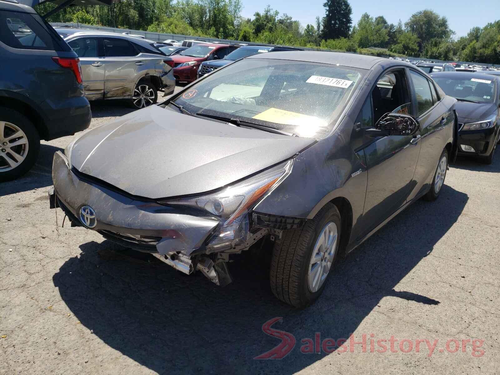 JTDKBRFU7G3008350 2016 TOYOTA PRIUS