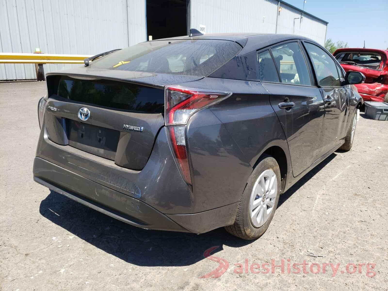 JTDKBRFU7G3008350 2016 TOYOTA PRIUS