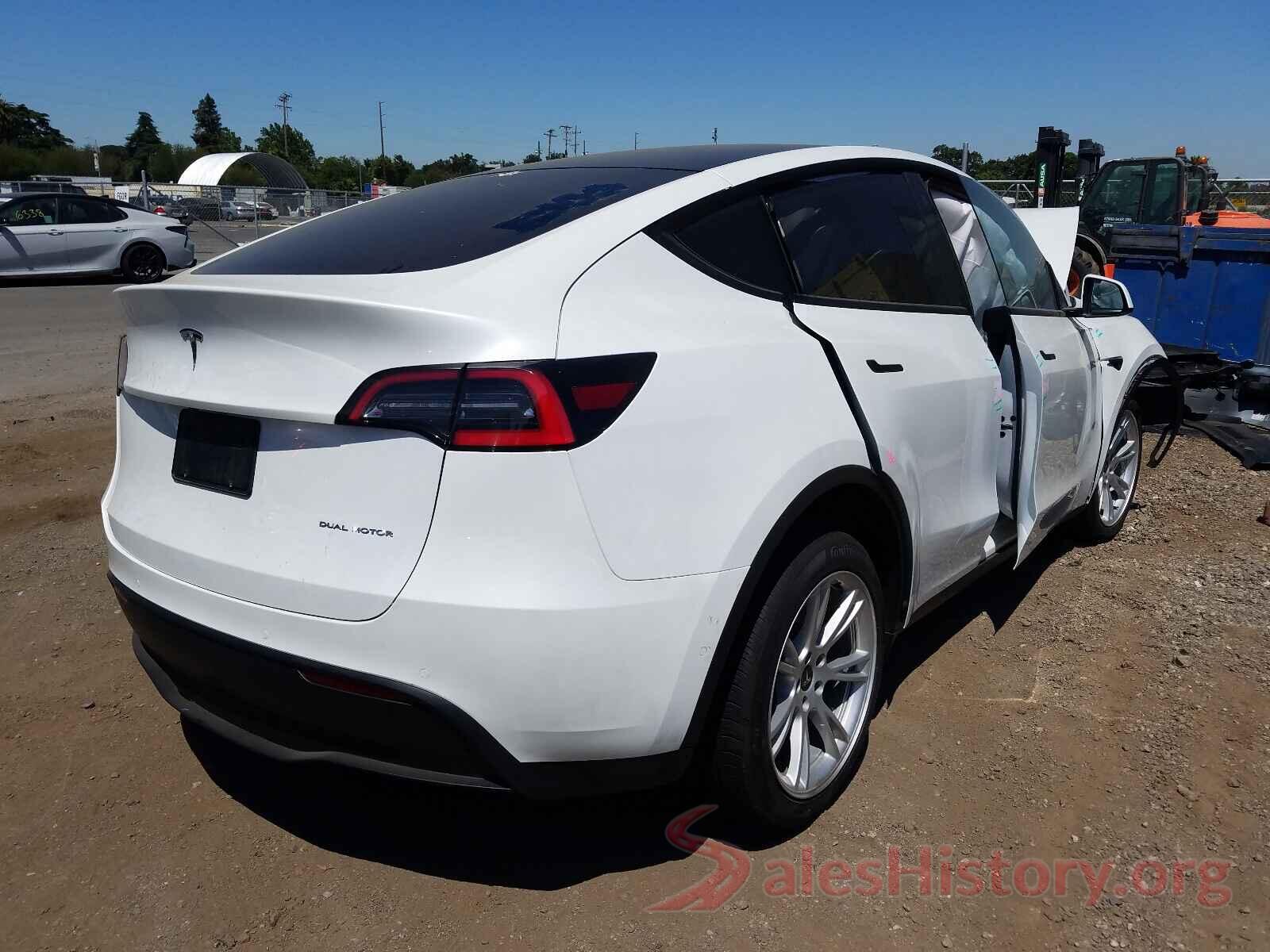 5YJYGDEEXLF058942 2020 TESLA MODEL Y