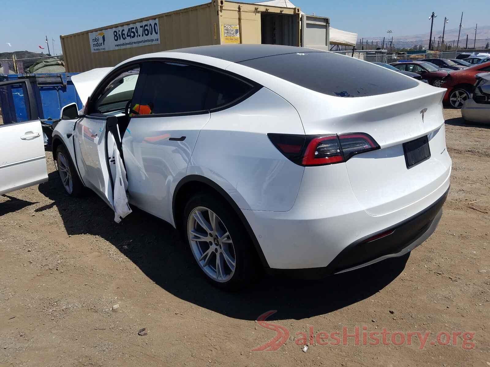 5YJYGDEEXLF058942 2020 TESLA MODEL Y