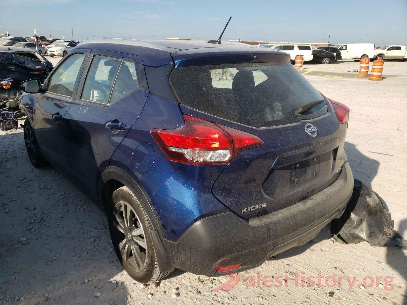 3N1CP5CU5KL507585 2019 NISSAN KICKS