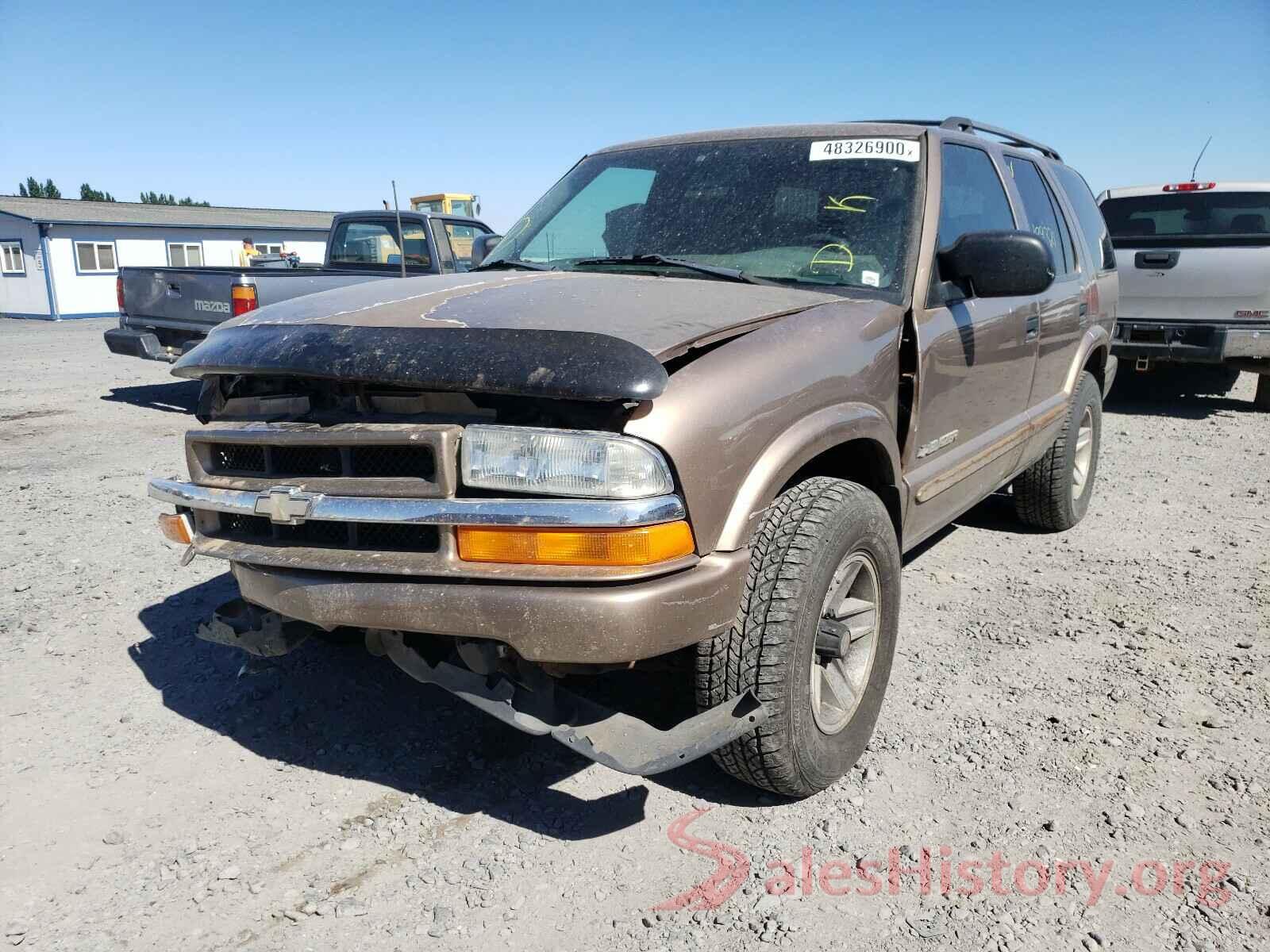 1GNDT13W82K204591 2002 CHEVROLET BLAZER