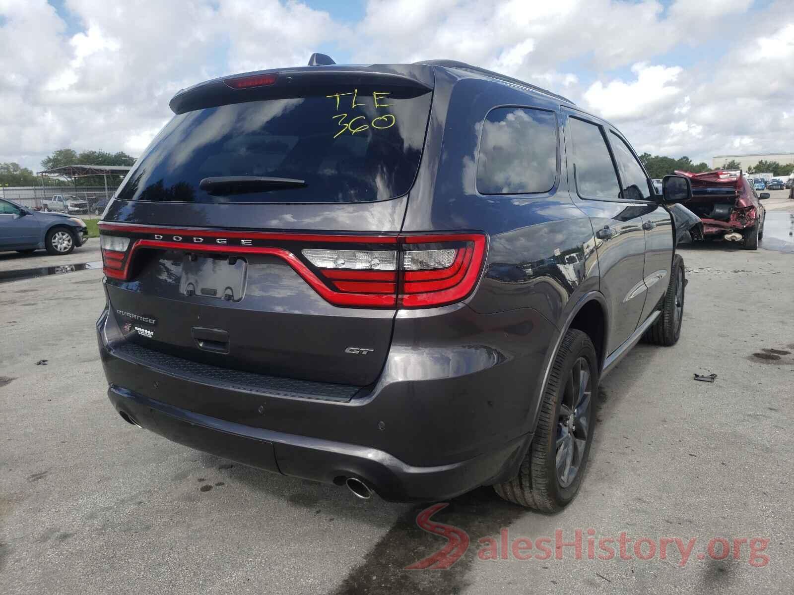 1C4RDJDG4JC134289 2018 DODGE DURANGO