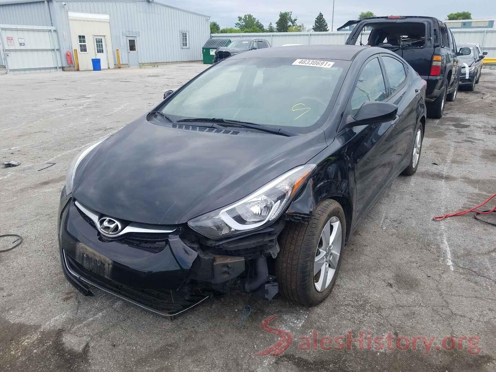 5NPDH4AE9GH773123 2016 HYUNDAI ELANTRA