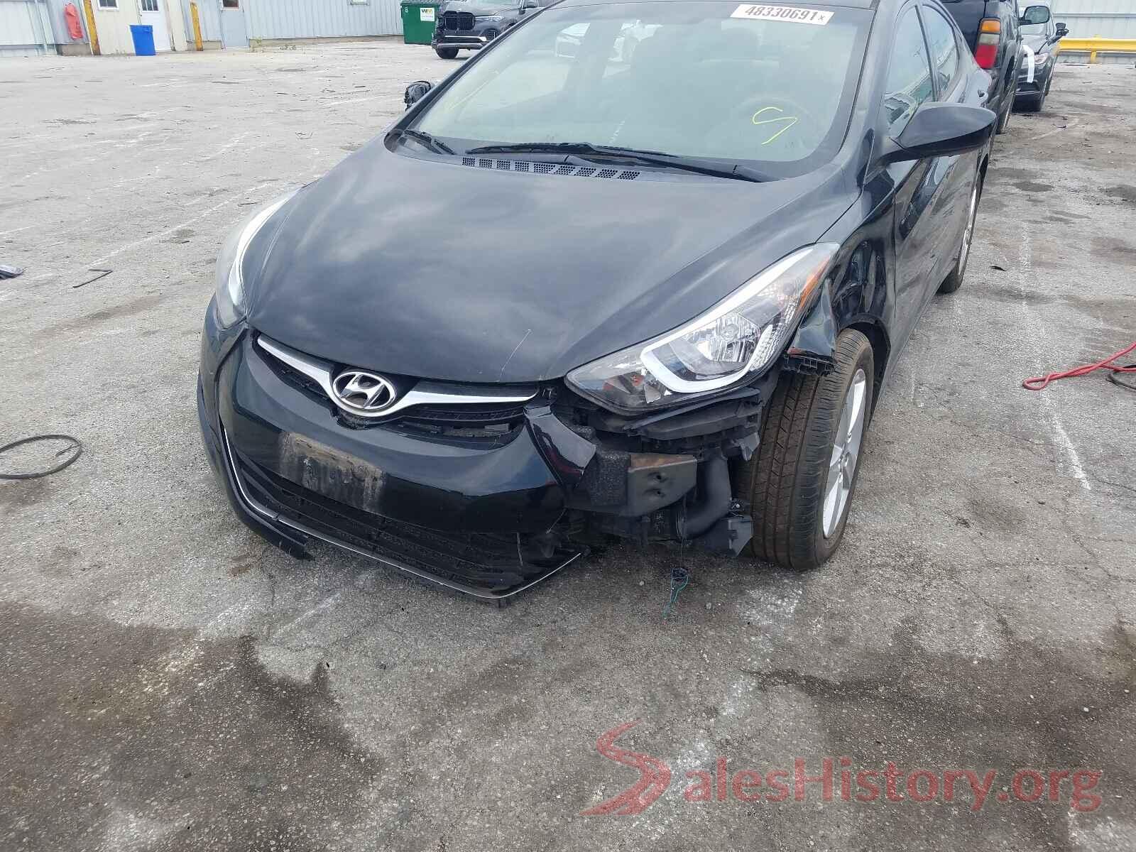 5NPDH4AE9GH773123 2016 HYUNDAI ELANTRA