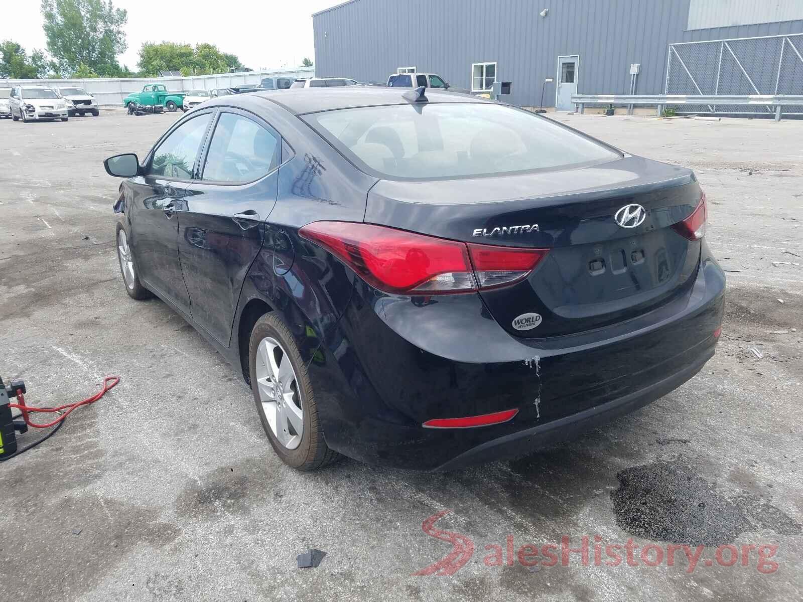 5NPDH4AE9GH773123 2016 HYUNDAI ELANTRA