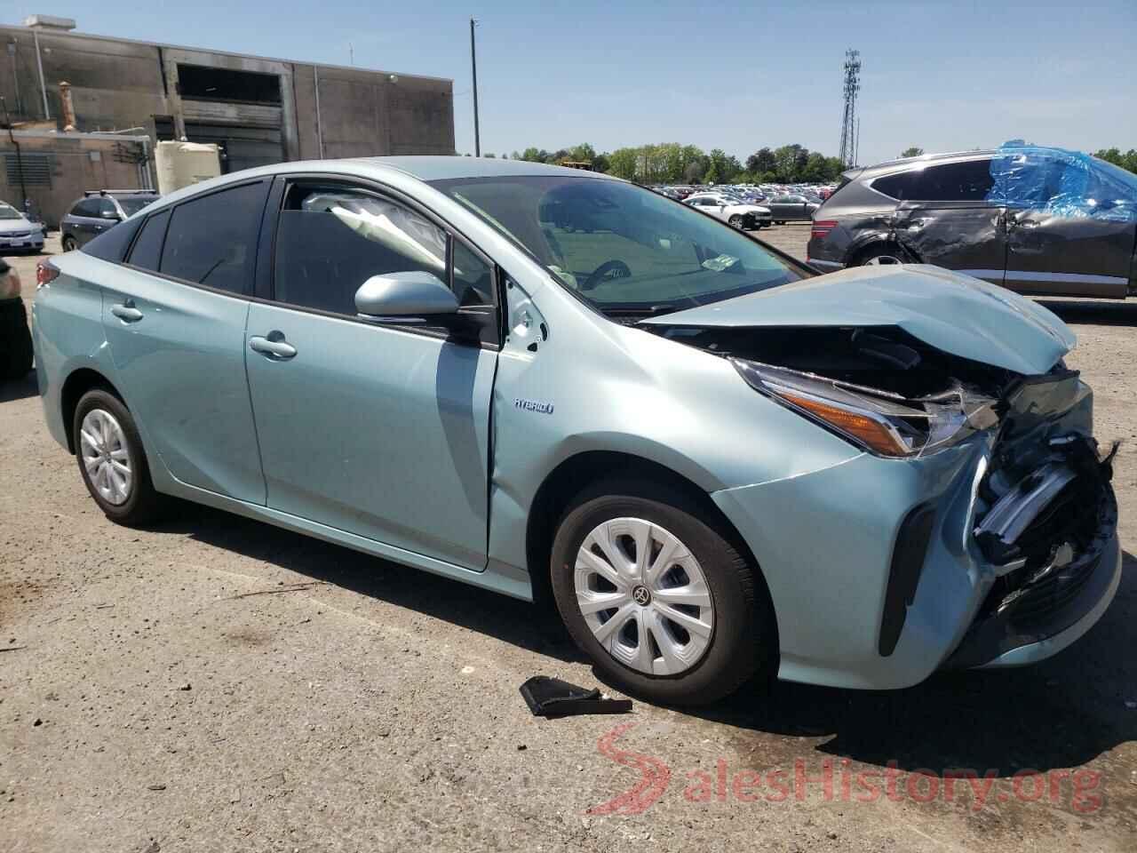 JTDKAMFU6N3188519 2022 TOYOTA PRIUS NIGH