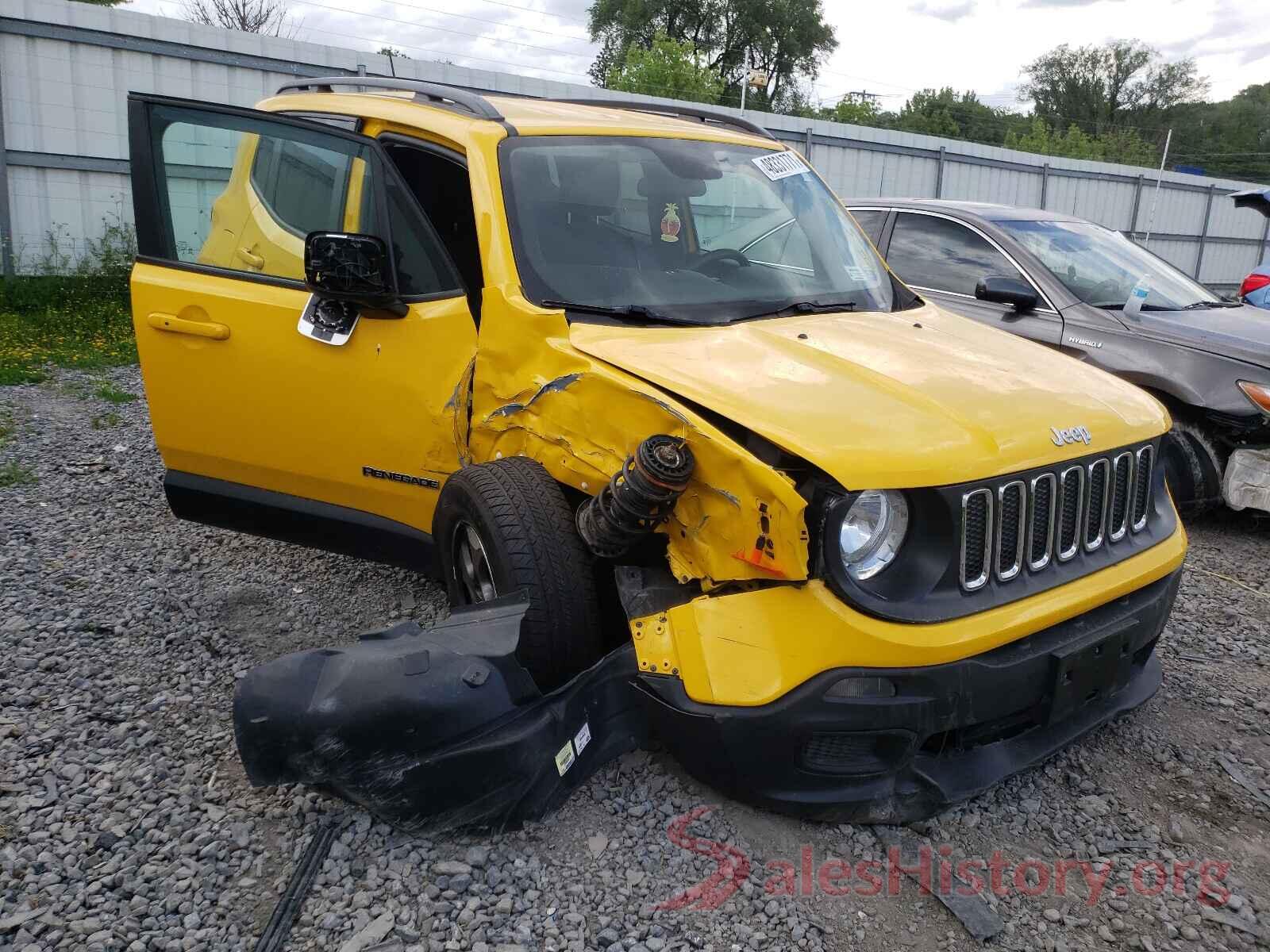 ZACCJBAB4HPE85058 2017 JEEP RENEGADE