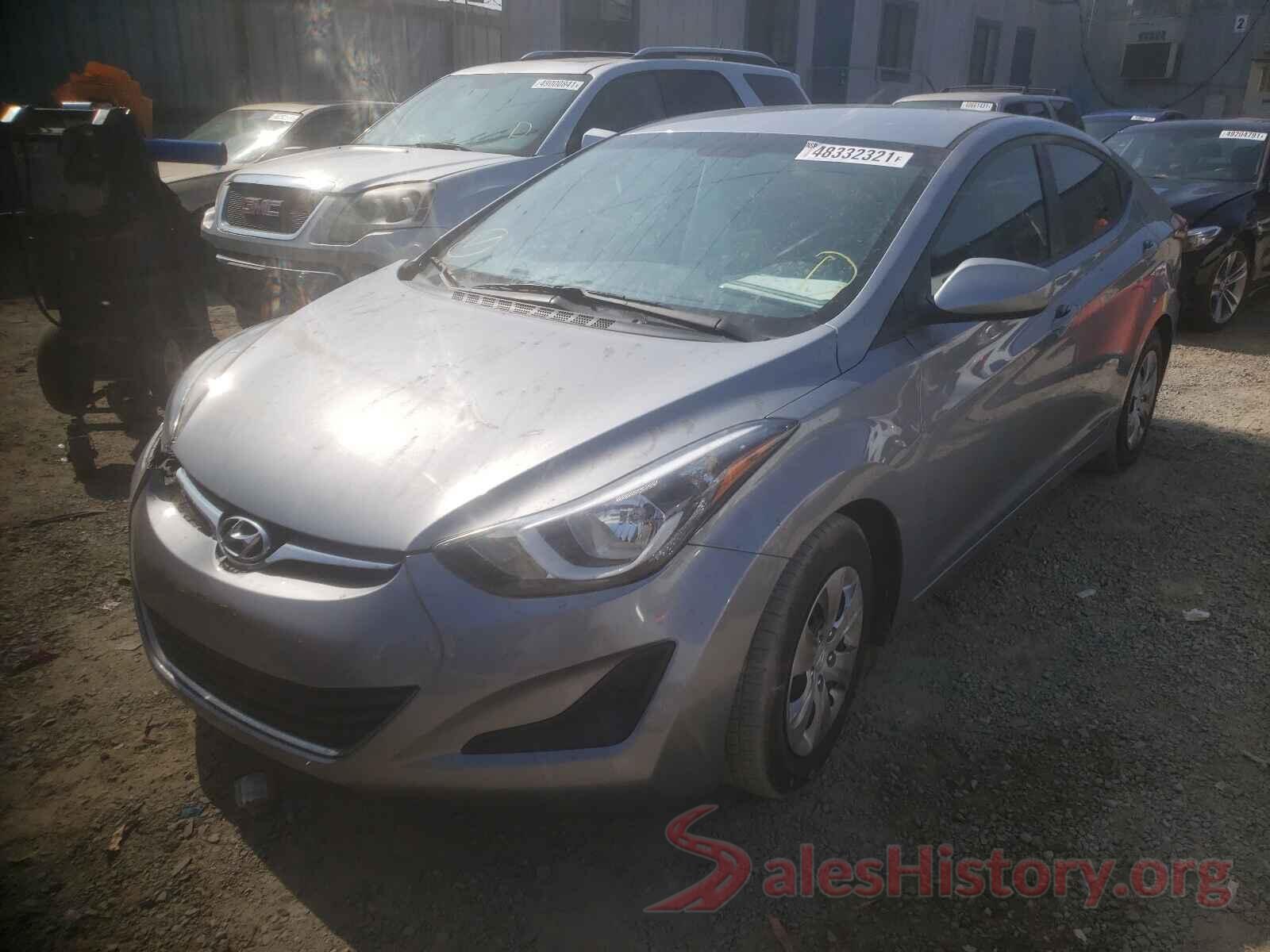 5NPDH4AE5GH762393 2016 HYUNDAI ELANTRA