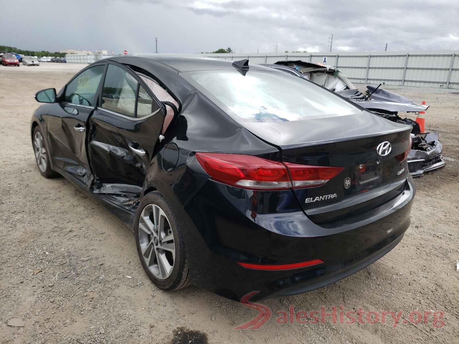 KMHD84LF7HU279156 2017 HYUNDAI ELANTRA