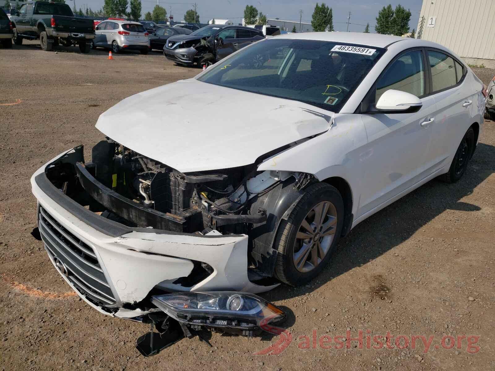 KMHD84LF1JU695225 2018 HYUNDAI ELANTRA