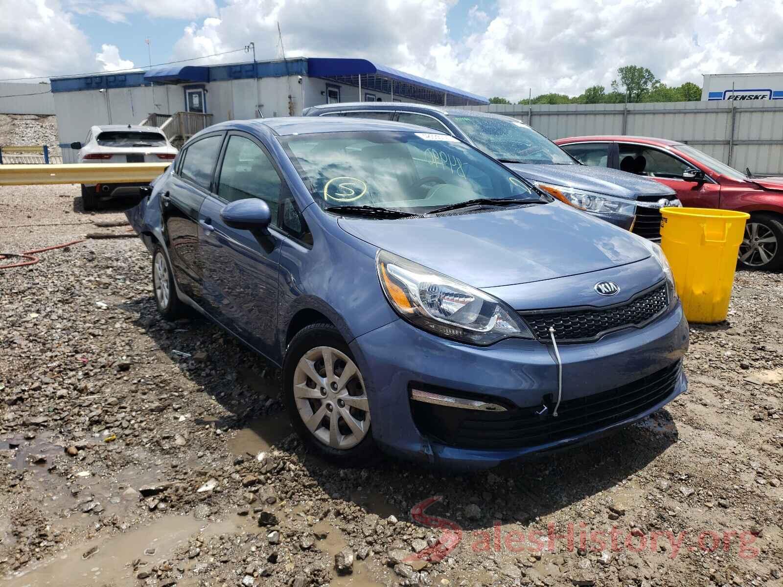 KNADM4A39G6646731 2016 KIA RIO