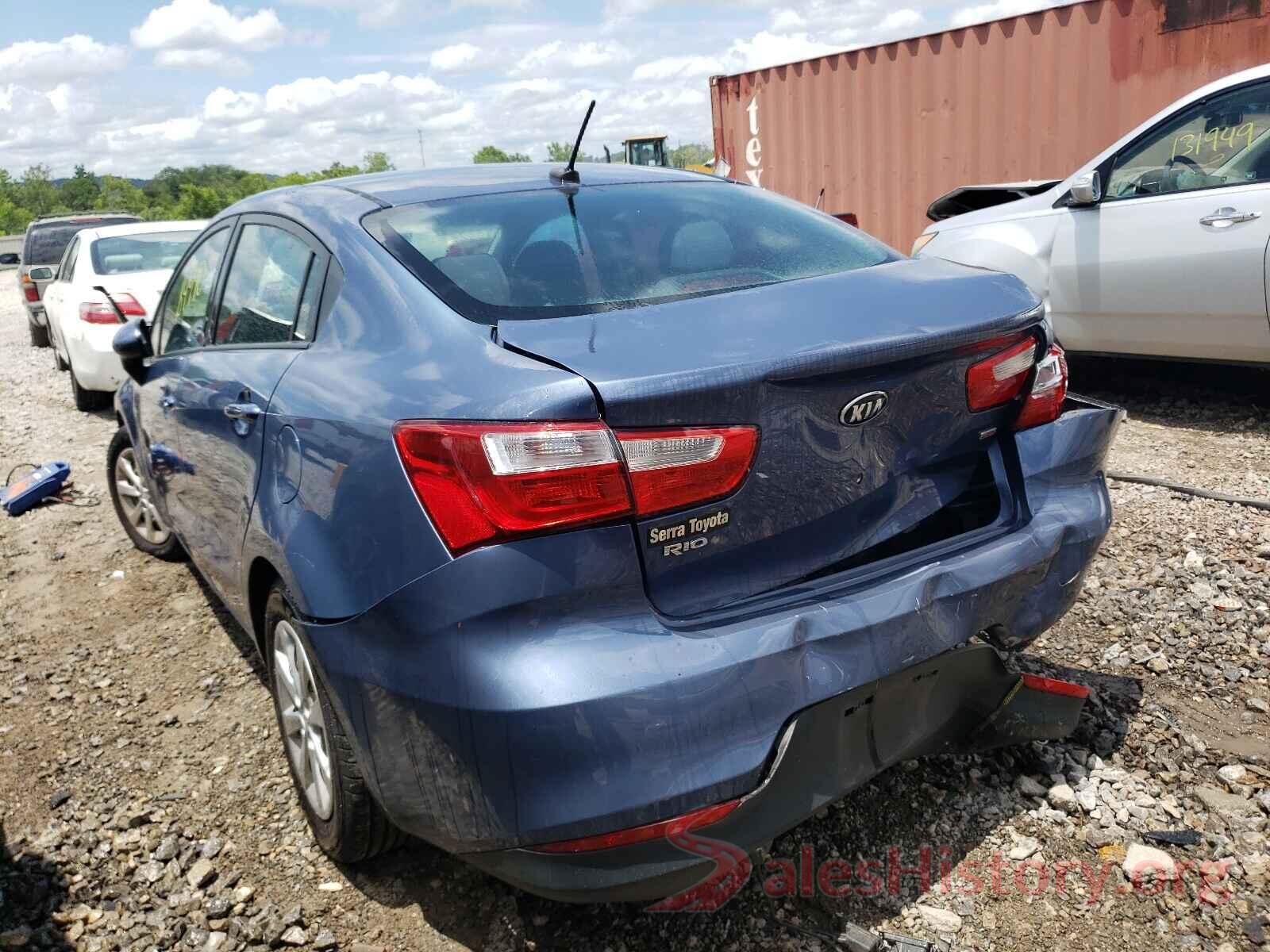 KNADM4A39G6646731 2016 KIA RIO