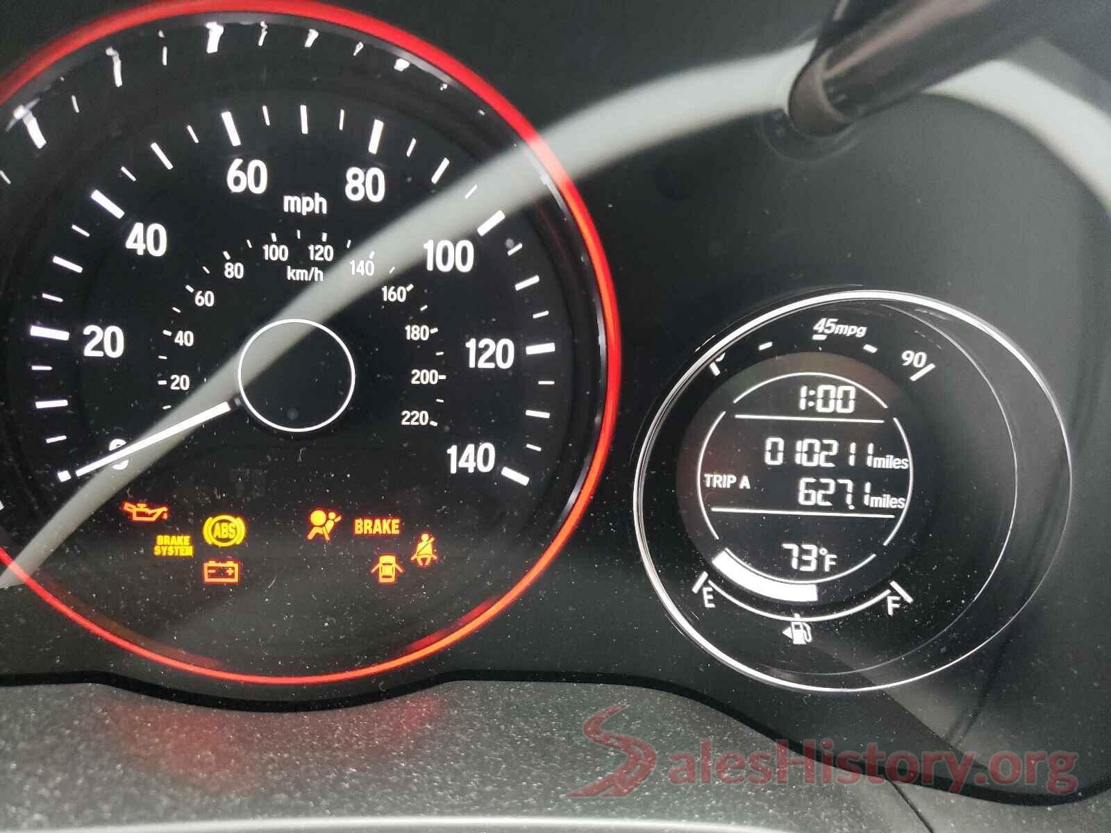 3CZRU5H16KM729894 2019 HONDA HR-V