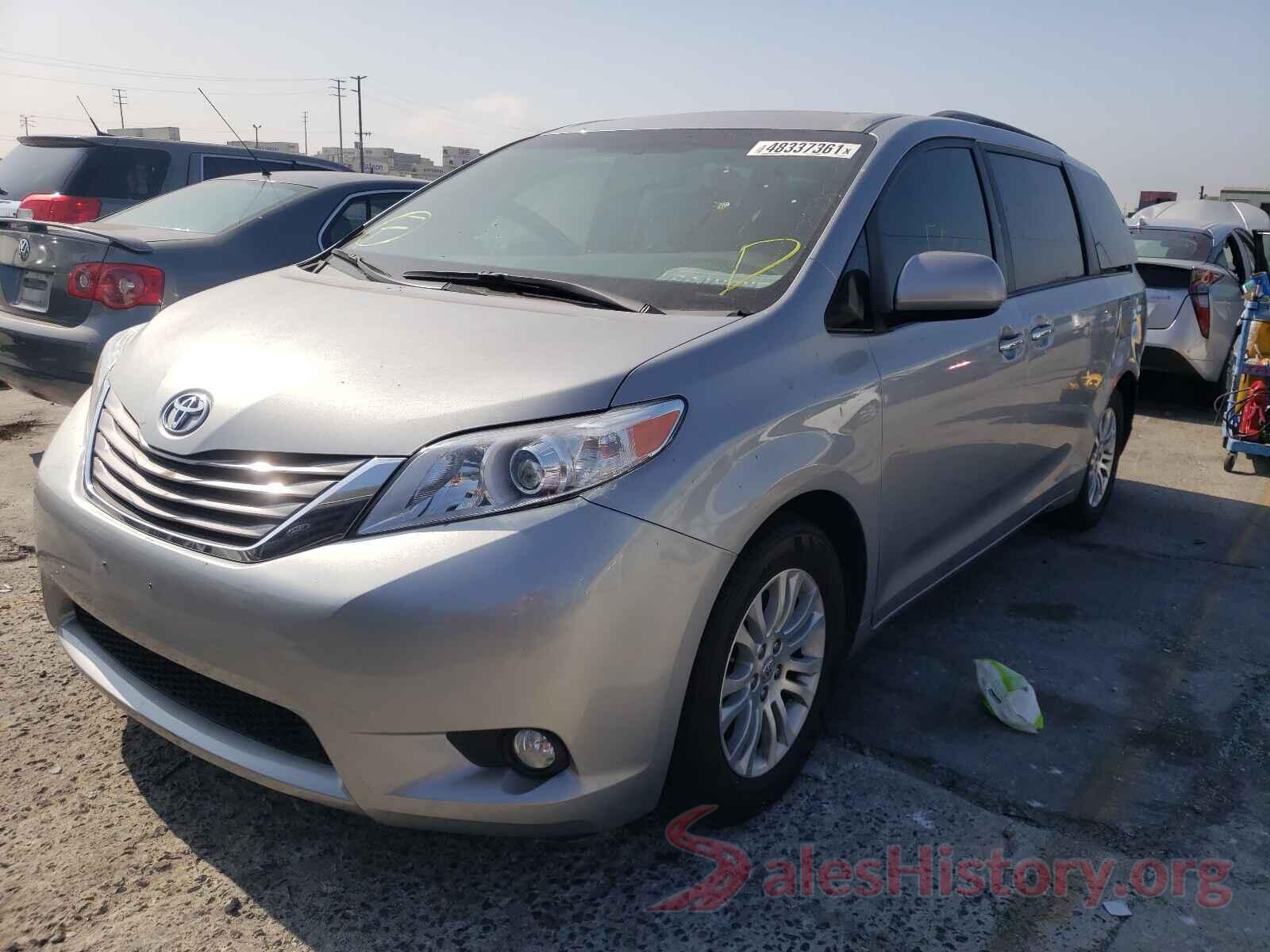 5TDYZ3DC9HS822299 2017 TOYOTA SIENNA