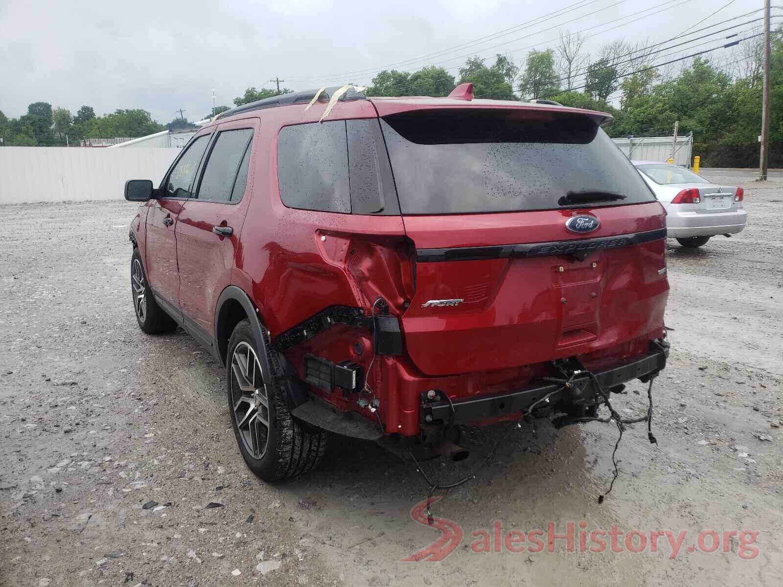 1FM5K8GTXGGD24312 2016 FORD EXPLORER