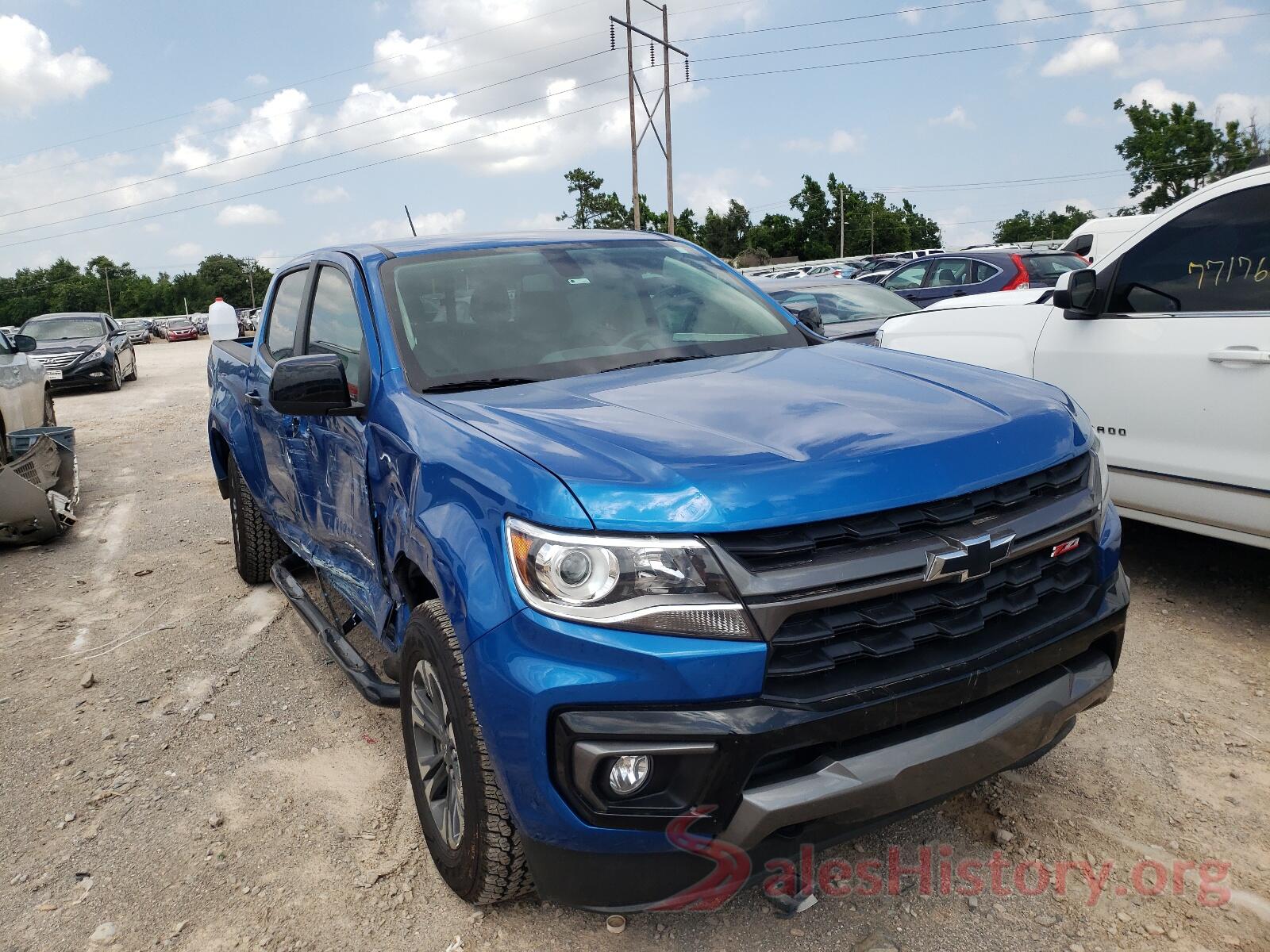 1GCGTDEN1M1159496 2021 CHEVROLET COLORADO